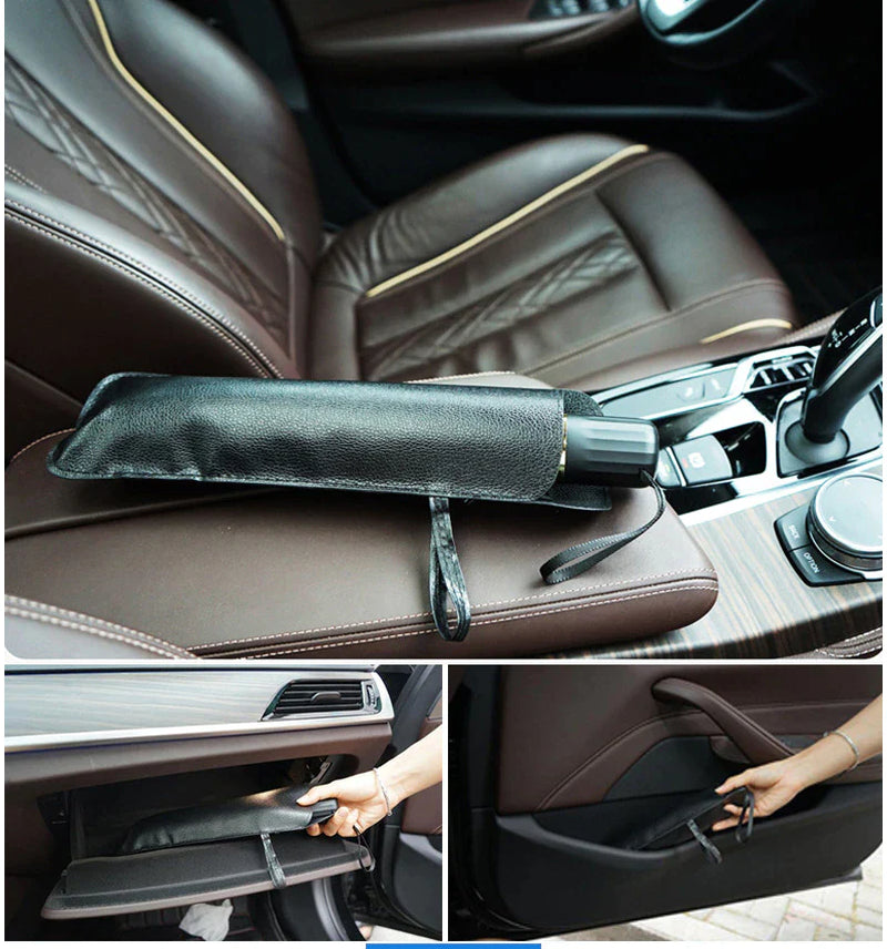 Ultimate 51" Foldable Car Windshield Sun Shade Umbrella - Protect Your Vehicle in Style!